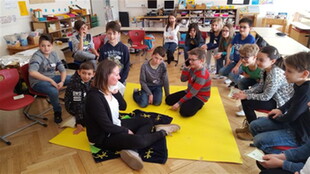 Besuch in der Sonnenberg-Grundschule am 17.03.2017
